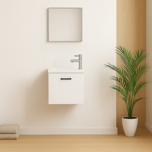 Thys Ovi fonteinmeubelset lakwit 40cm