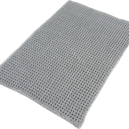 Differnz Wafel badmat – 50 x 80 cm – grijs