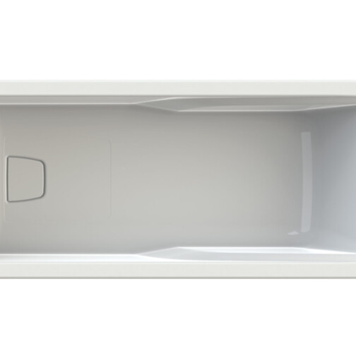 Allibert Sylene rechthoekig bad 170x70 cm met douchezone