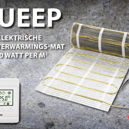 Best-Design "Queep" elektrische vloerverwarmings-mat 0.5 m2