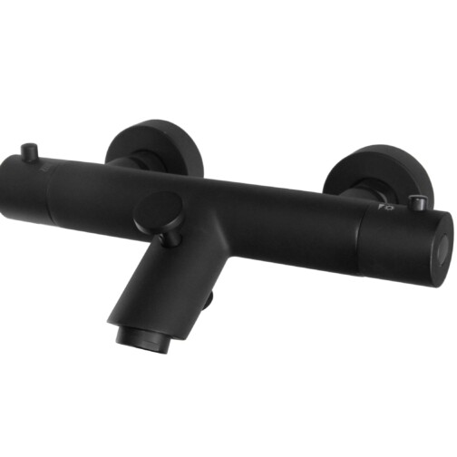 Best-Design "Nero-Colari" opbouw badthermostaat mat-zwart