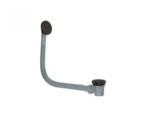 Badafvoer - overloopcombinatie - Click waste zwart mat