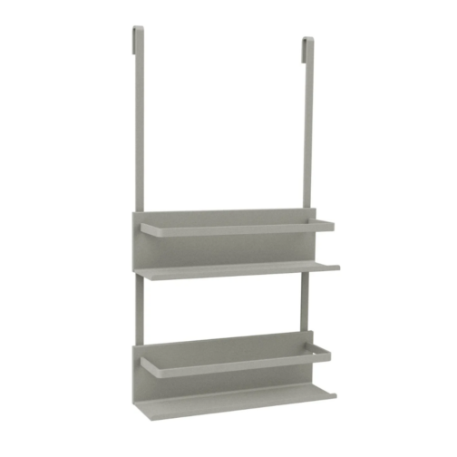 Allibert LOFT-GAME doucherek om aan douchewand te hangen 2 schappen mat grijs