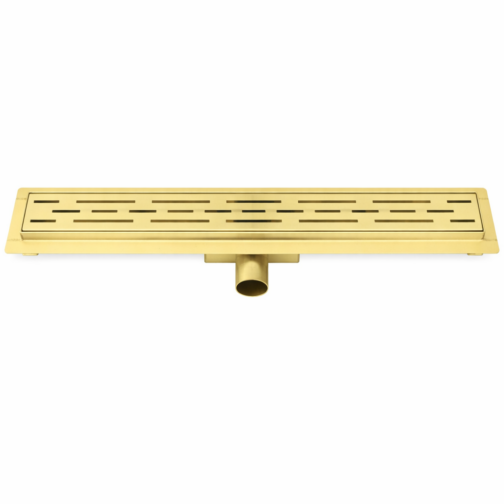 Best-Design "Nancy" douchegoot met flens 70, 80, 90, 100 cm mat-goud