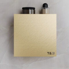 T&B wandplank goud