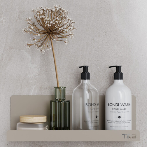 T&B Wandplank / Planchet - 30 cm - Mat Beige|Zand|Klei|Greige