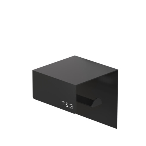 T&B toiletrolhouder – mat zwart