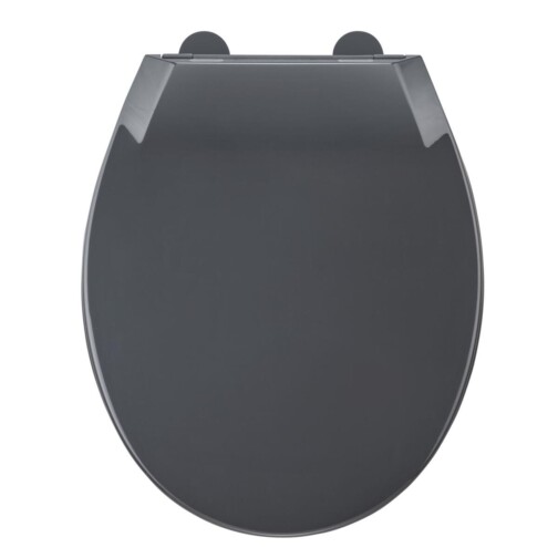 Allibert MILA Glans Antraciet Grijs toilet zitting