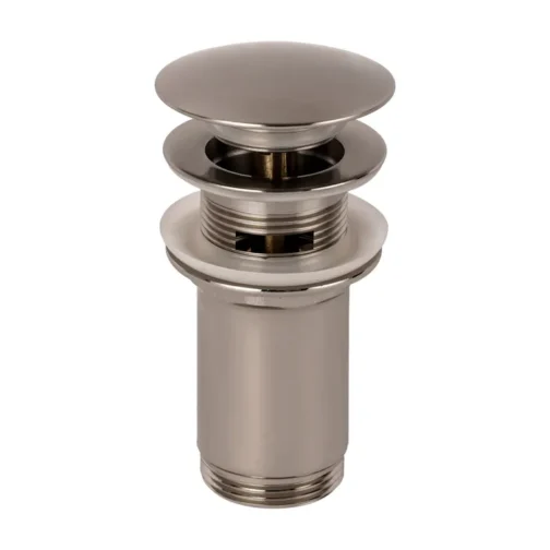 Allibert wastafel click waste RVS geborsteld (pop-up) Bondi afvoerplug