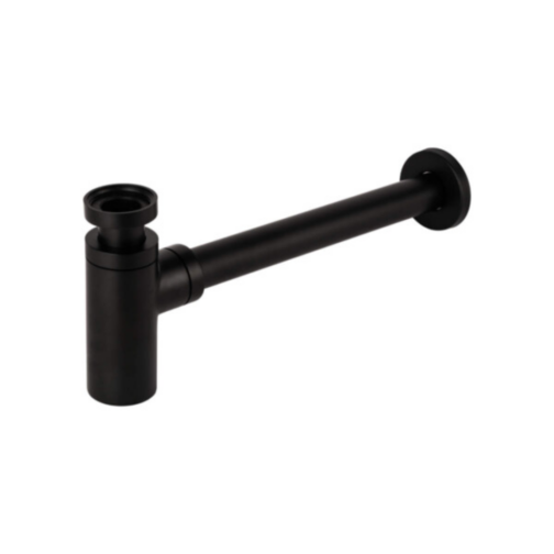 Allibert wastafel sifon SIDI design mat zwart