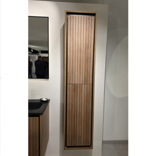 Thys Solo Goya kolomkast eik/zwart 35x160 cm