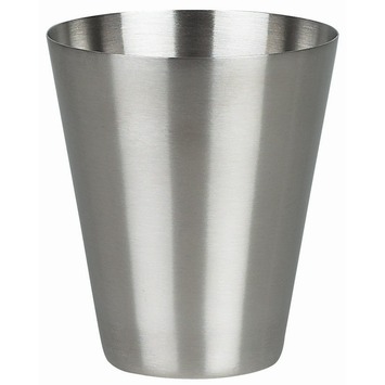 Spirella beker RVS - Mat chroom