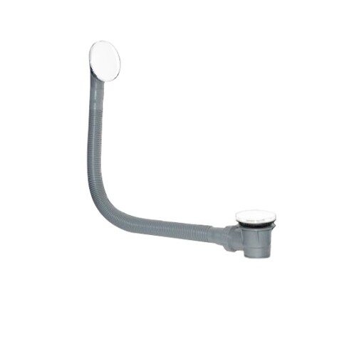 Badafvoer - overloopcombinatie - Click waste wit mat