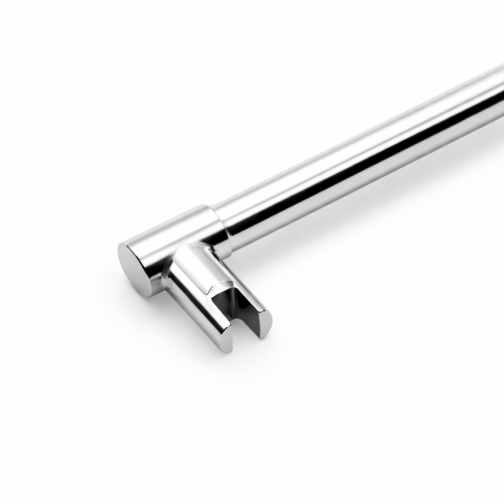 Thys Thytan – Ronde steunarm douchepaneel 120 cm chroom