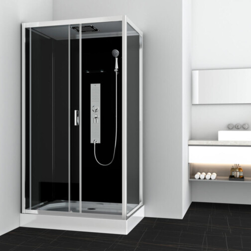 Allibert GIPSY douchecabine rechthoekig hoekmodel 120x80x225 cm