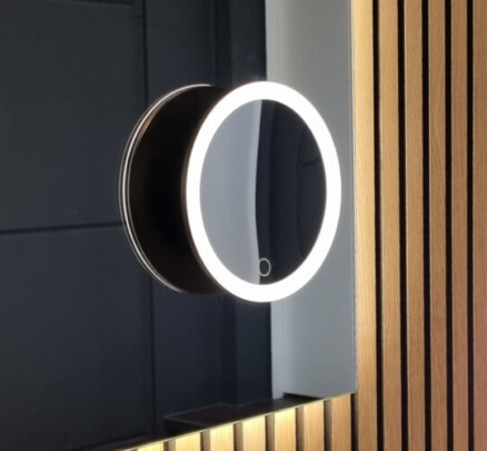 Magnetische make-up spiegel oplaadbaar 3 lichtkleur keuzes