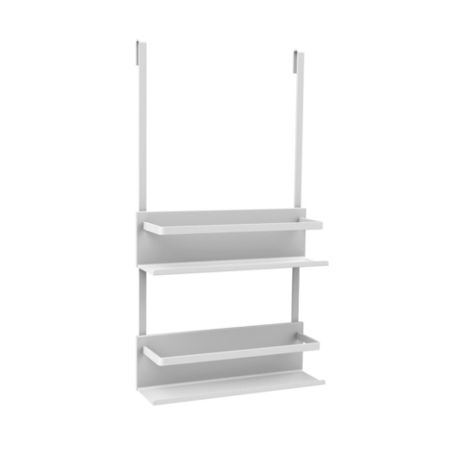 Allibert LOFT-GAME doucherek om aan douchewand te hangen 2 schappen mat wit