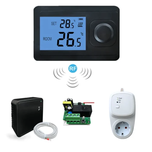 "Otus" Draadloze RF thermostaat - Type RM: Opbouw ontvanger met vloersensor (max 3000 watt)