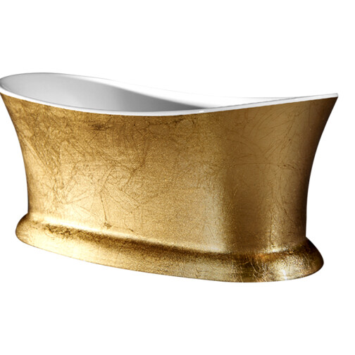 Best-Design Color-Bridgegold vrijstaand bad goud 175x79 cm