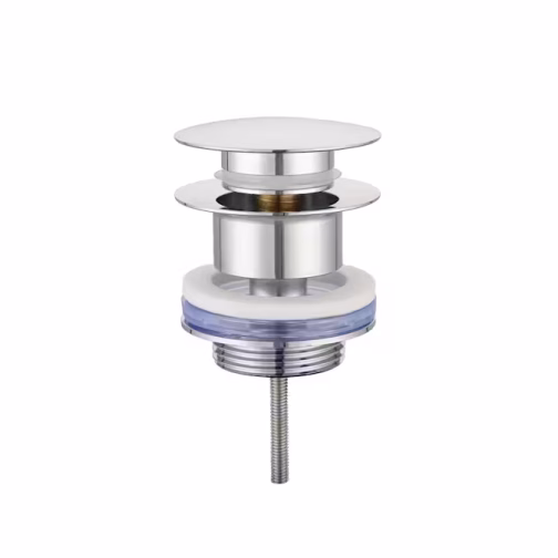 Nortiq wastafel click waste (pop-up) Chrome