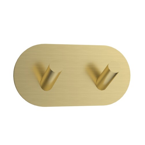 HOUSE LUCCA mat goud DUBBELE HAAK