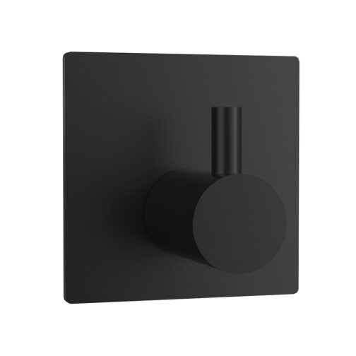 HOUSE RIO MAT ZWART- ENKELE HAAK - 1 STK.