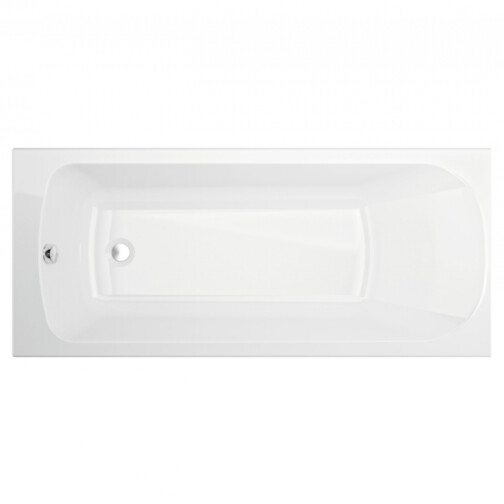 Allibert Axxes rechthoekig bad 160x70 cm met douchezone